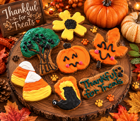 Fall Peanut Butter Cookies