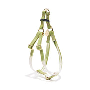 Fern Green Cotton Rope Dog & Cat Harness - Adjustable & Durable | Found My Animal