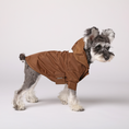Load image into Gallery viewer, Tribeca adjustable velcro raincoat -  Choco
