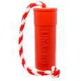 Load image into Gallery viewer, USA-K9 Firecracker Durable Rubber Floating Training Dummy - Large - Red
