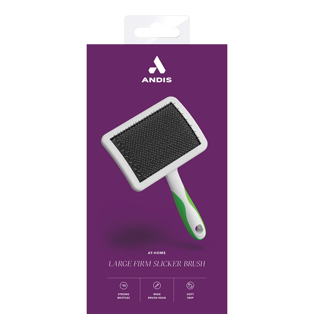 Dog Large Firm Slicker Brush by Andis