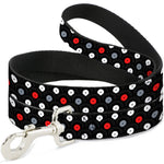 Dog Leash - Vinyl Records Stacked Black/Gray/Red/White