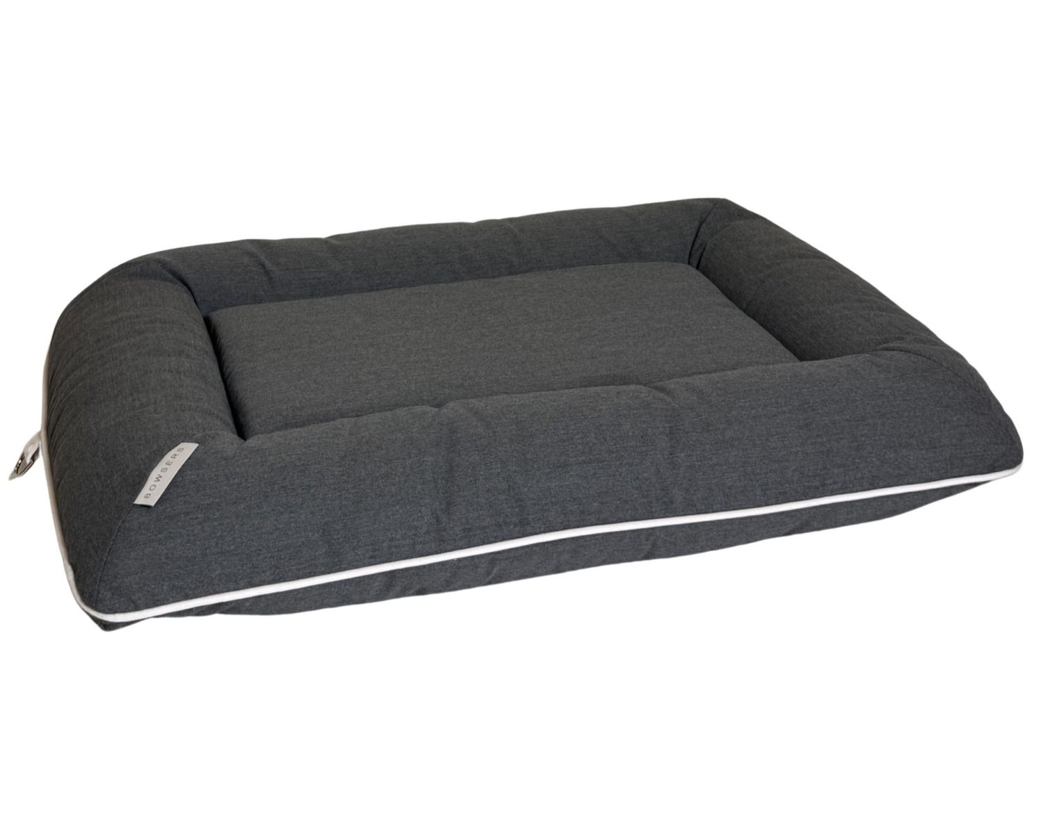 Bowsers Sun Lounger Orthopedic Outdoor Dog Bed in Seagrass