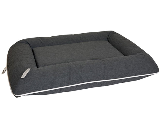 Bowsers Sun Lounger Orthopedic Outdoor Dog Bed in Seagrass