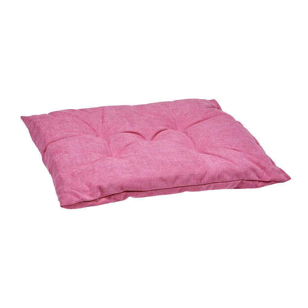 Bowsers Flamingo Tufted Dog Crate Cushion - Washable Crate and Lounge Comfort