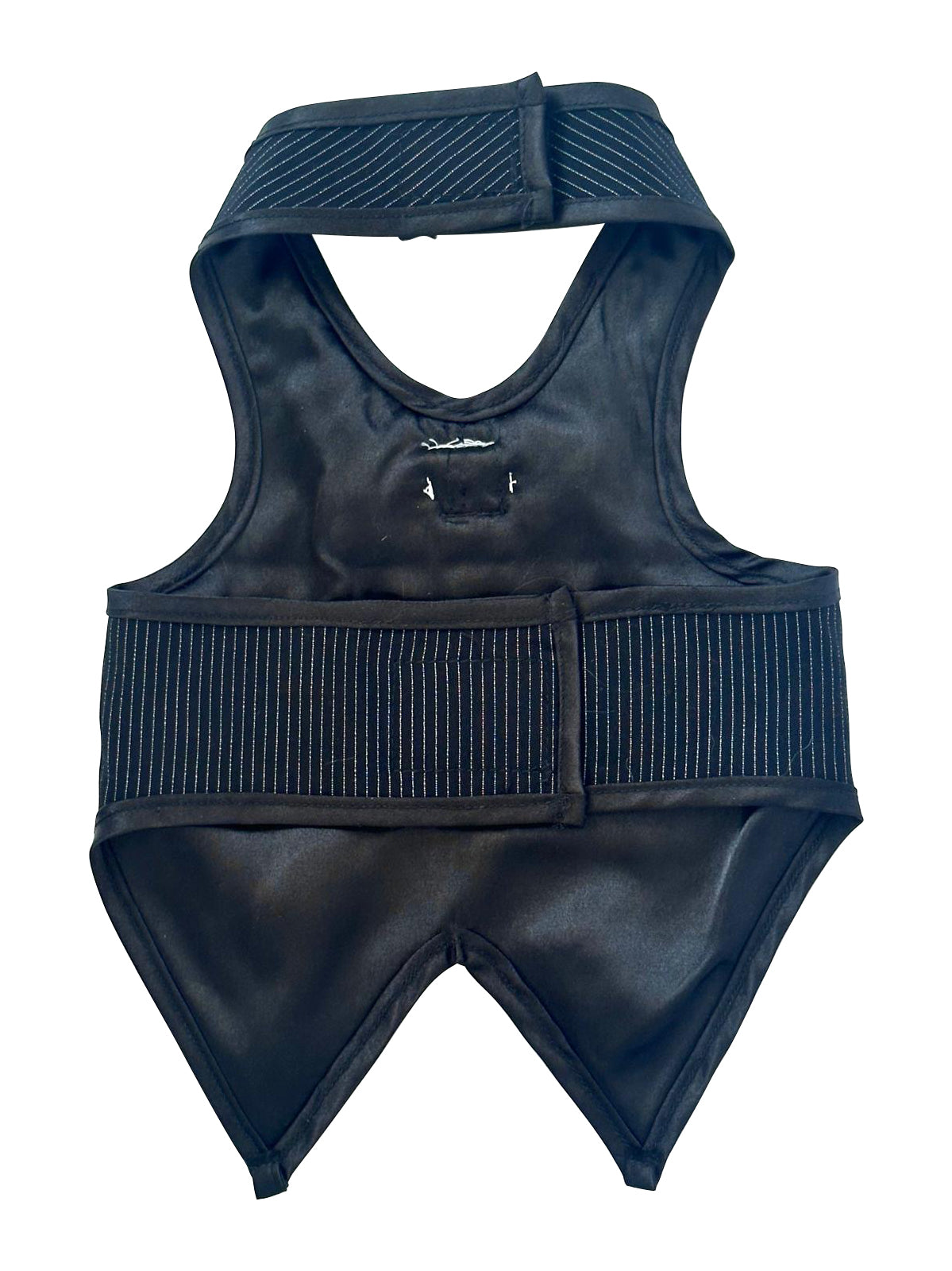 The Dogfather Pinstriped Doggie Tuxedo 