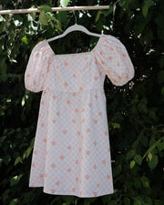 Floral Puff Sleeves Dress