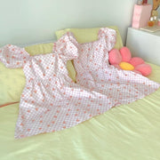 Floral Puff Sleeves Dress