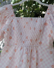 Floral Puff Sleeves Dress