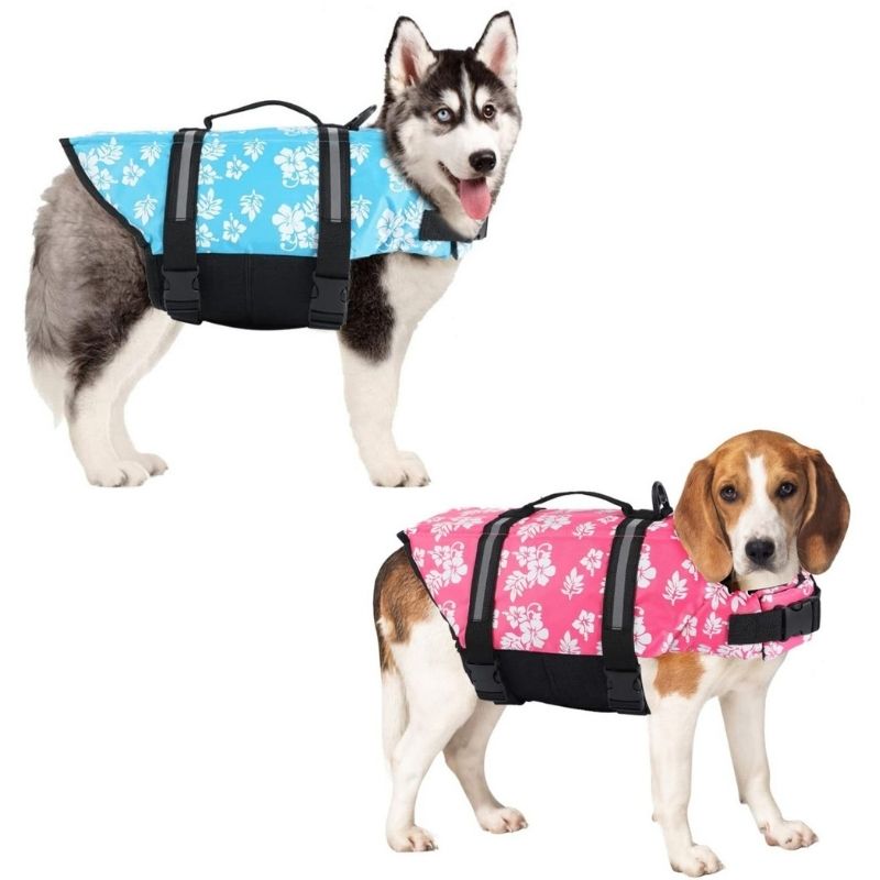 Floral Dog Life Jacket - Southlake Paws