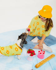 Flower Power Human Oversized T-shirt