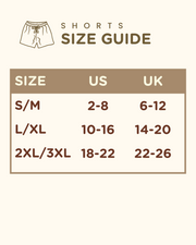 Flower Power Human Shorts