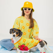 Reversible Flower Power Bucket Hat