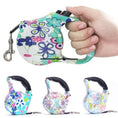 Load image into Gallery viewer, Flower Frenzy Retractable Dog Leash - Southlake Paws
