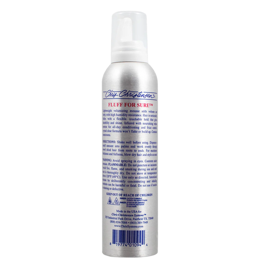 Chris Christensen Fluff For Sure Mousse 8oz