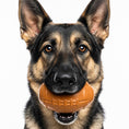 Load image into Gallery viewer, Football Dog Chew Toy & Treat Dispenser - USA Made | SodaPup
