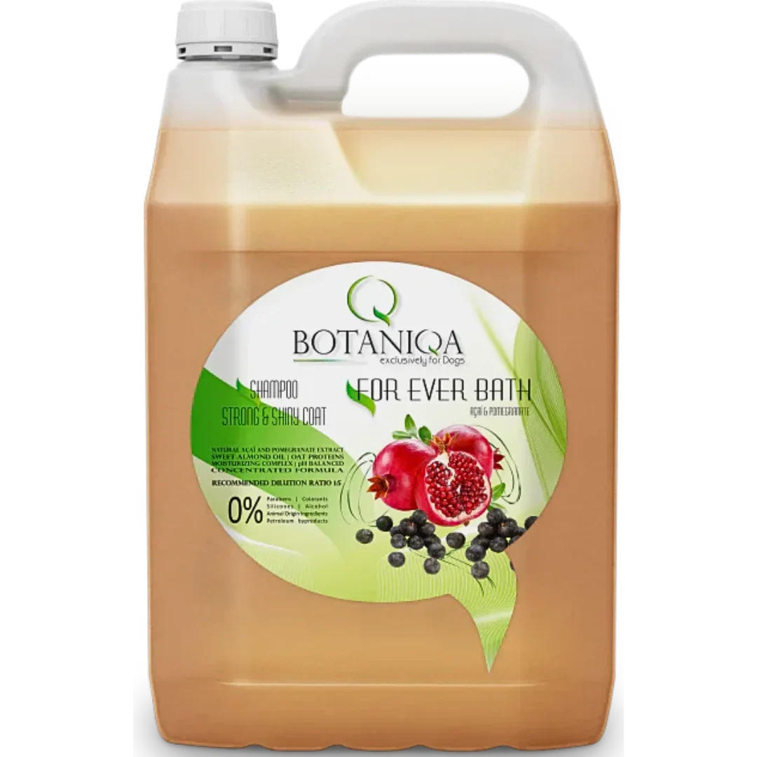 Dog For Ever Bath Acai & Pomegranate Shampoo Gallon by Botaniqa