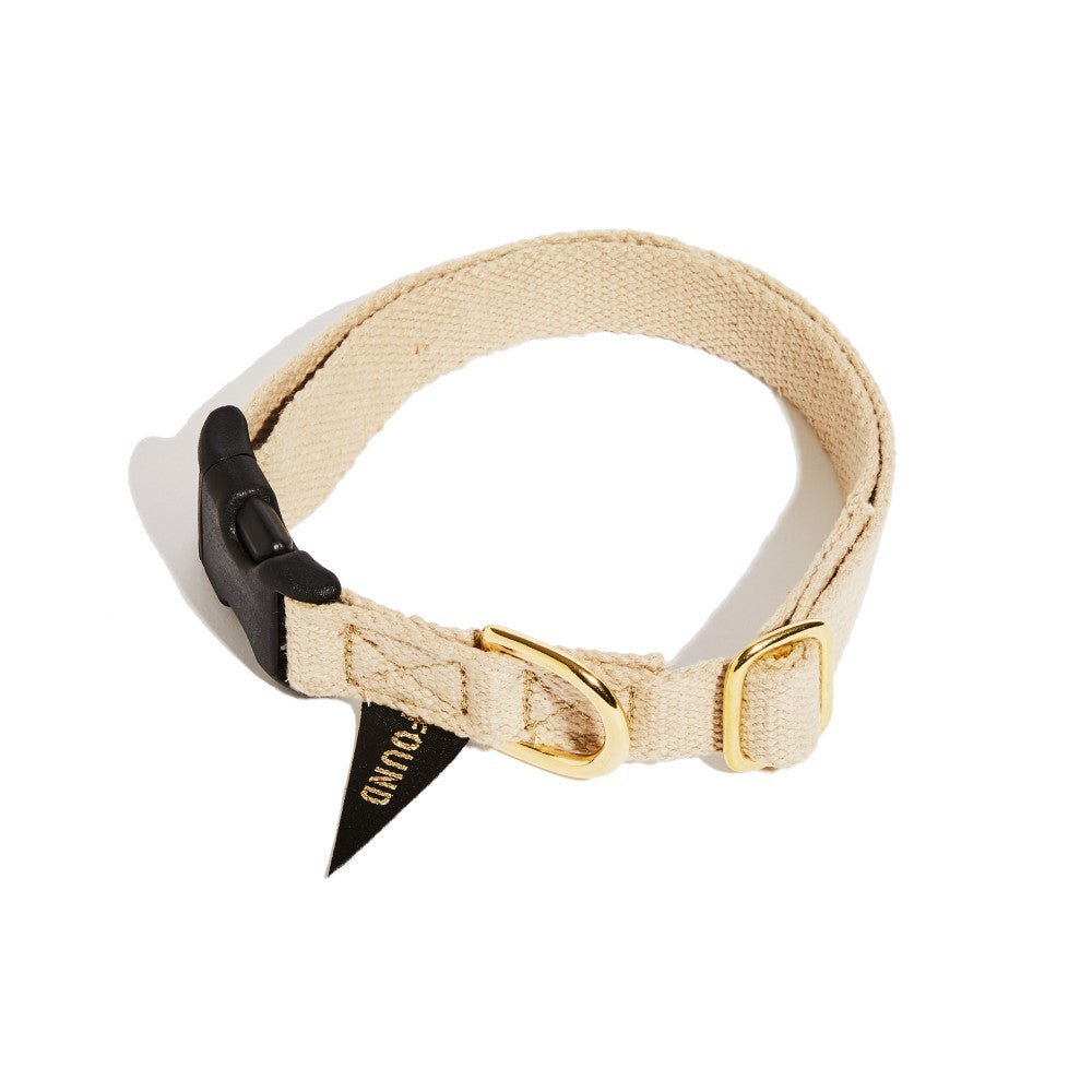 Dog Collars Premium Found Classic Hemp Dog Collar | Natural