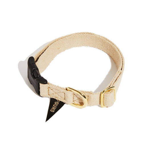 Dog Collars Premium Found Classic Hemp Dog Collar | Natural