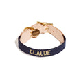 Load image into Gallery viewer, Dog Collars Premium Found Classic Cotton Webbing Dog Collar | Navy
