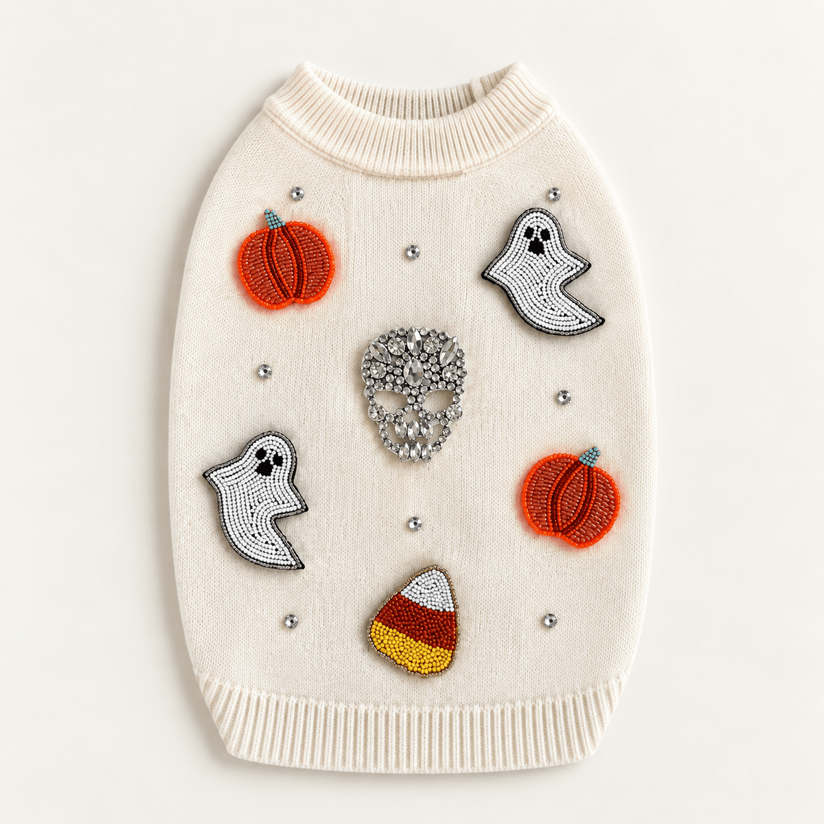 Found My Animal Bead Icon Ghost Sweater