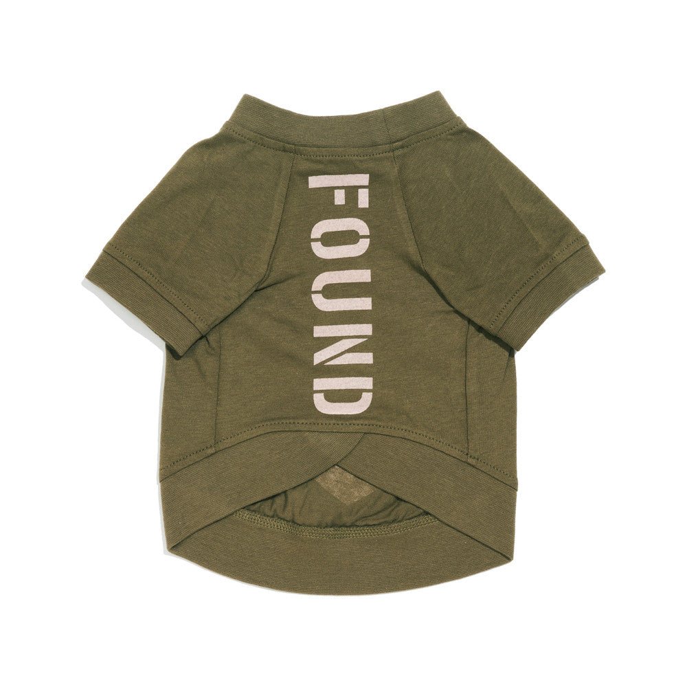 Found My Animal Big Full Heart Animal T-Shirt, Army + Blush - image 2