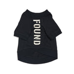 Found My Animal Big Full Heart Animal T-Shirt, Black + Cream