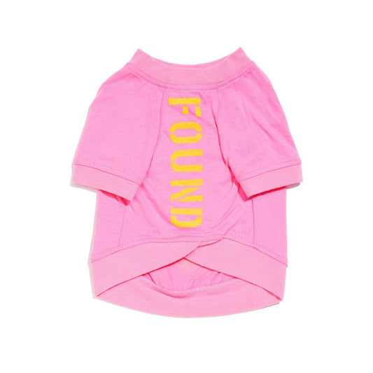 Big Full Heart Animal T-Shirts Premium Found My Animal Big Full Heart Animal T-Shirt, Candy Pink + Sunshine Yellow