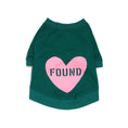 Load image into Gallery viewer, Found My Animal Big Full Heart Animal T-Shirt, Hunter Green + Candy Pink
