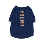 Found My Animal Big Full Heart Animal T-Shirt, Navy Blue + Putty