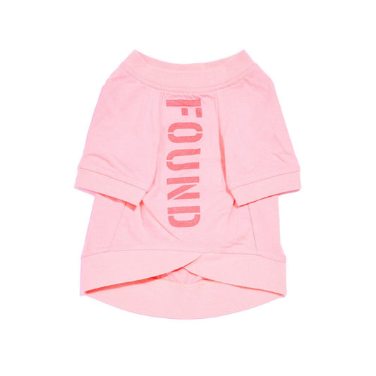 Found My Animal Big Full Heart Animal T-Shirt, Pale Coral + Coral