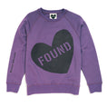 Load image into Gallery viewer, Found My Animal Big Full Heart Sweatshirt, Purple + Plum
