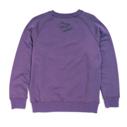 Found My Animal Big Full Heart Sweatshirt, Purple + Plum