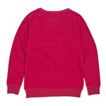Found My Animal Big Full Heart Sweatshirt, Tomato + Burgundy