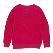 Found My Animal Big Full Heart Sweatshirt, Tomato + Burgundy