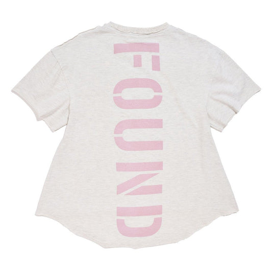 Found My Animal Big Full Heart T-Shirt, Heather + Mauve