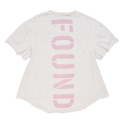 Found My Animal Big Full Heart T-Shirt, Heather + Mauve