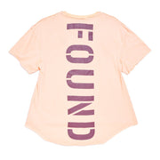 Found My Animal Big Full Heart T-Shirt, Peach + Plum