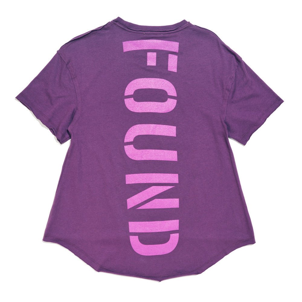 Big Full Heart T-Shirts Premium Found My Animal Big Full Heart T-Shirt, Purple + Tulip
