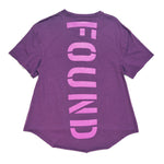 Found My Animal Big Full Heart T-Shirt, Purple + Tulip
