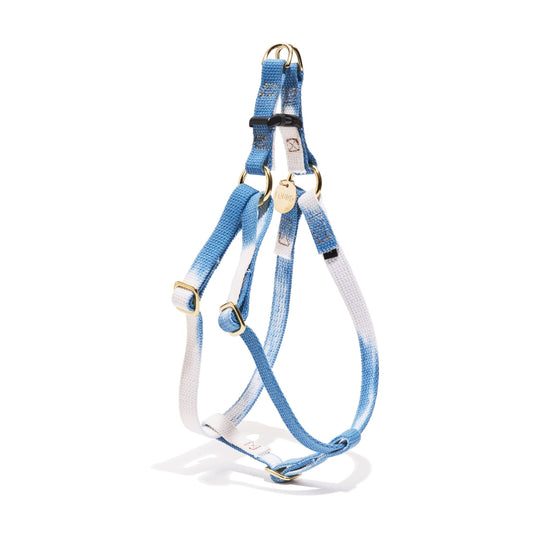 Dog & Cat Harnesses Premium Cobalt Cotton Rope Dog & Cat Harness – Handmade, Adjustable & Durable | Found My Animal