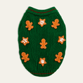 Load image into Gallery viewer, Found My Animal Gingerbread Cookie Dog Sweater
