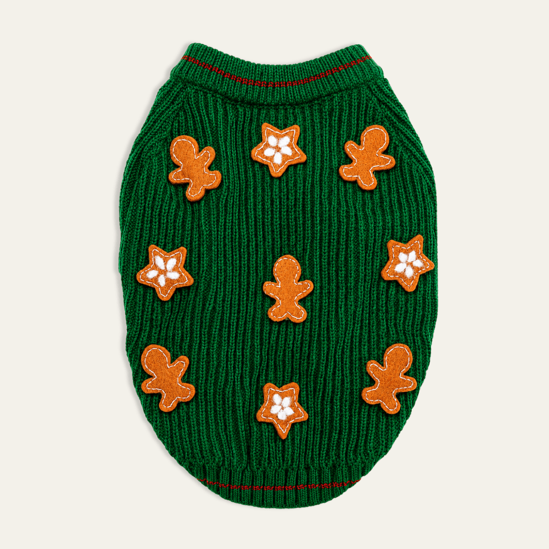 Found My Animal Gingerbread Cookie Dog Sweater