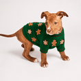 Load image into Gallery viewer, Found My Animal Gingerbread Cookie Dog Sweater
