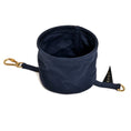 Load image into Gallery viewer, Found My Animal Midnight Cotton Canvas Collapsible Dog Water Bowl
