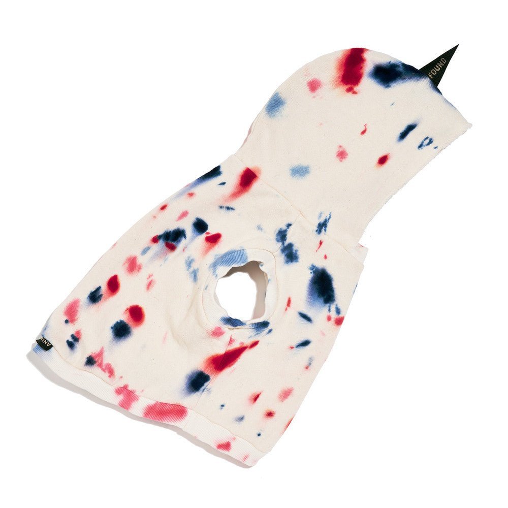 Premium Found My Animal Studio Splatter Sweatshirt, Red White & Blue