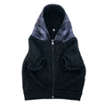 Load image into Gallery viewer, Frenchie Dog Hoodie - Black Plaid
