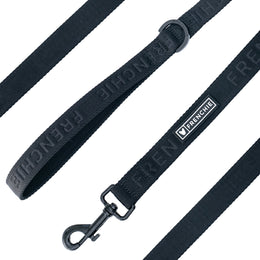 Frenchie Comfort Leash - Solid Black