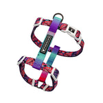 Frenchie Strap Harness - Tropical Palms