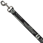 Dog Leash - Americana One Hundred Dollar Bill Elements Black/Gray